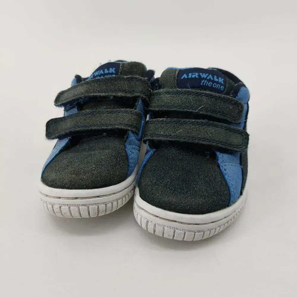 Airwalk Leather Upper Size 6.5 Toddler Hook & Loop Boys